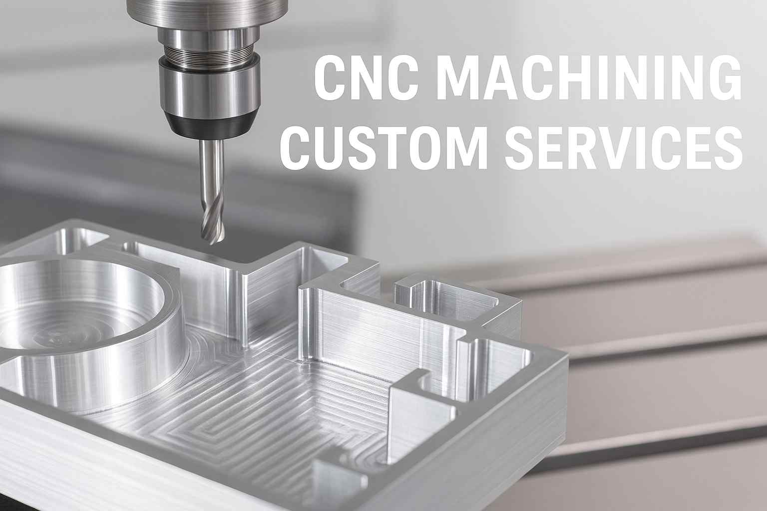 Various materials available for CNC machining